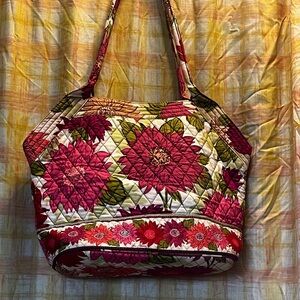 Floral Quilted Women's Bag